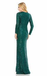 4 of 6 Mac Duggal 42018 Dress Bottle-Green
