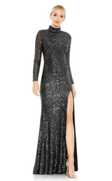 1 of 3 Mac Duggal 42014 Dress Graphite