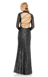 2 of 3 Mac Duggal 42014 Dress Graphite
