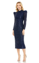 2 of 7 Mac Duggal 42020 Dress Midnight