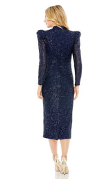 4 of 7 Mac Duggal 42020 Dress Midnight