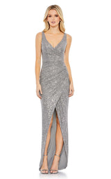 1 of 3 Mac Duggal 42023 Dress Pewter