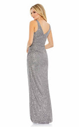 2 of 3 Mac Duggal 42023 Dress Pewter