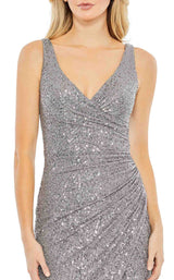 3 of 3 Mac Duggal 42023 Dress Pewter