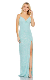 1 of 3 Mac Duggal 42026 Dress Aqua