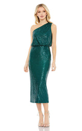 1 of 6 Mac Duggal 42033 Dress Bottle-Green