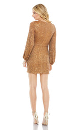 2 of 3 Mac Duggal 42034 Dress Copper