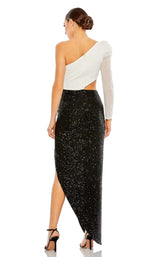 3 of 6 Mac Duggal 42037 Dress Black-White