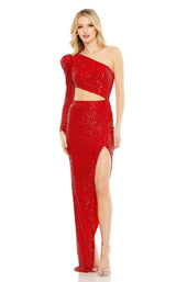 2 of 6 Mac Duggal 42037 Dress Red
