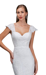 3 of 4 Nina Canacci 4203 Dress Ivory