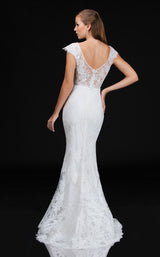 2 of 4 Nina Canacci 4203 Dress Ivory