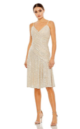 3 of 9 Mac Duggal 42040 Dress Silver-Nude