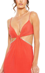 3 of 6 Mac Duggal 42066 Dress Coral