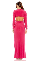 8 of 9 Mac Duggal 42074 Dress Fuchsia