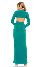 7 of 9 Mac Duggal 42074 Dress Teal