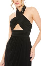 3 of 6 Mac Duggal 42077 Dress Black