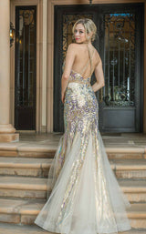 2 of 4 Dancing Queen 4219 Dress Champagne