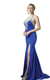 1 of 4 Dancing Queen 4224 Dress Royal-Blue