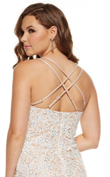 4 of 4 Alyce 4225 Dress Diamond-White-Malibu