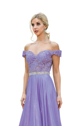 3 of 4 Dancing Queen 4238 Dress Lilac