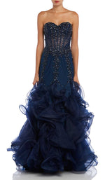 2 of 6 Jovani 42883 Navy/Navy