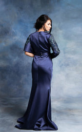 2 of 3 In Couture 4329 Dress Navy