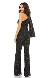 2 of 3 Mac Duggal 43319 Jumpsuit Black