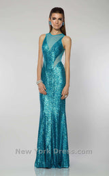 5 of 27 Faviana 7331 Sea Turquoise