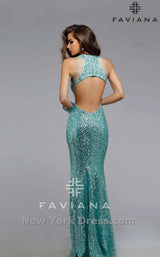 20 of 27 Faviana 7331 Seafoam