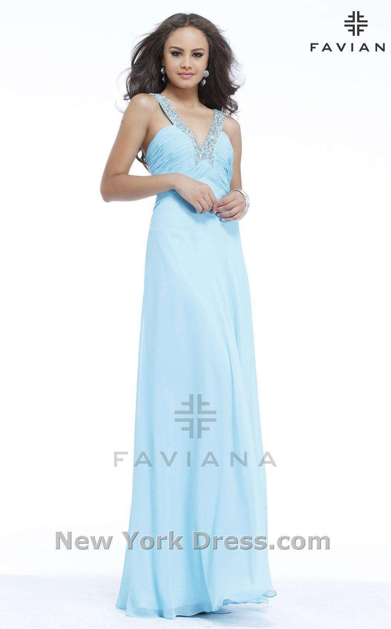 Faviana 7336 Tiffany Blue