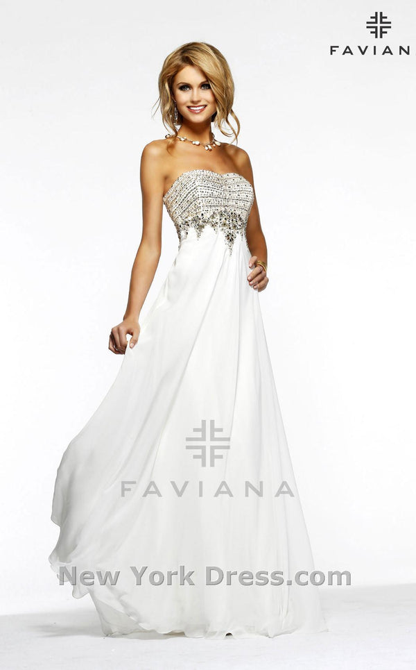 Faviana S7324 Ivory