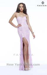 Faviana S7328 Orchid/Nude
