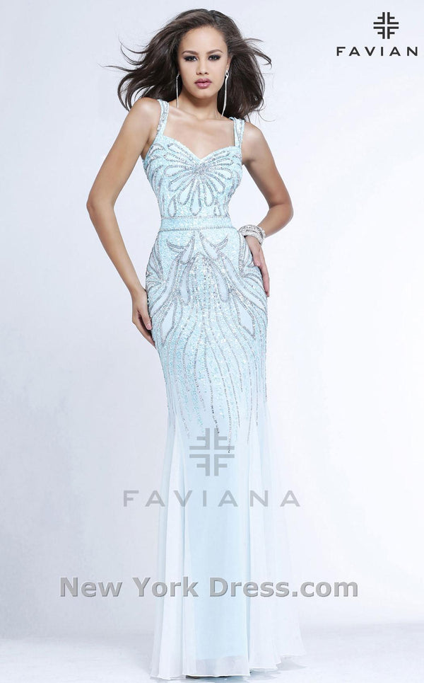 Faviana S7380 Seafoam/Silver