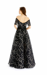 3 of 3 In Couture 4421 Dress Black-Silver