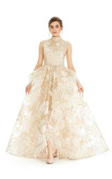 1 of 3 In Couture 4542 Dress Champagne