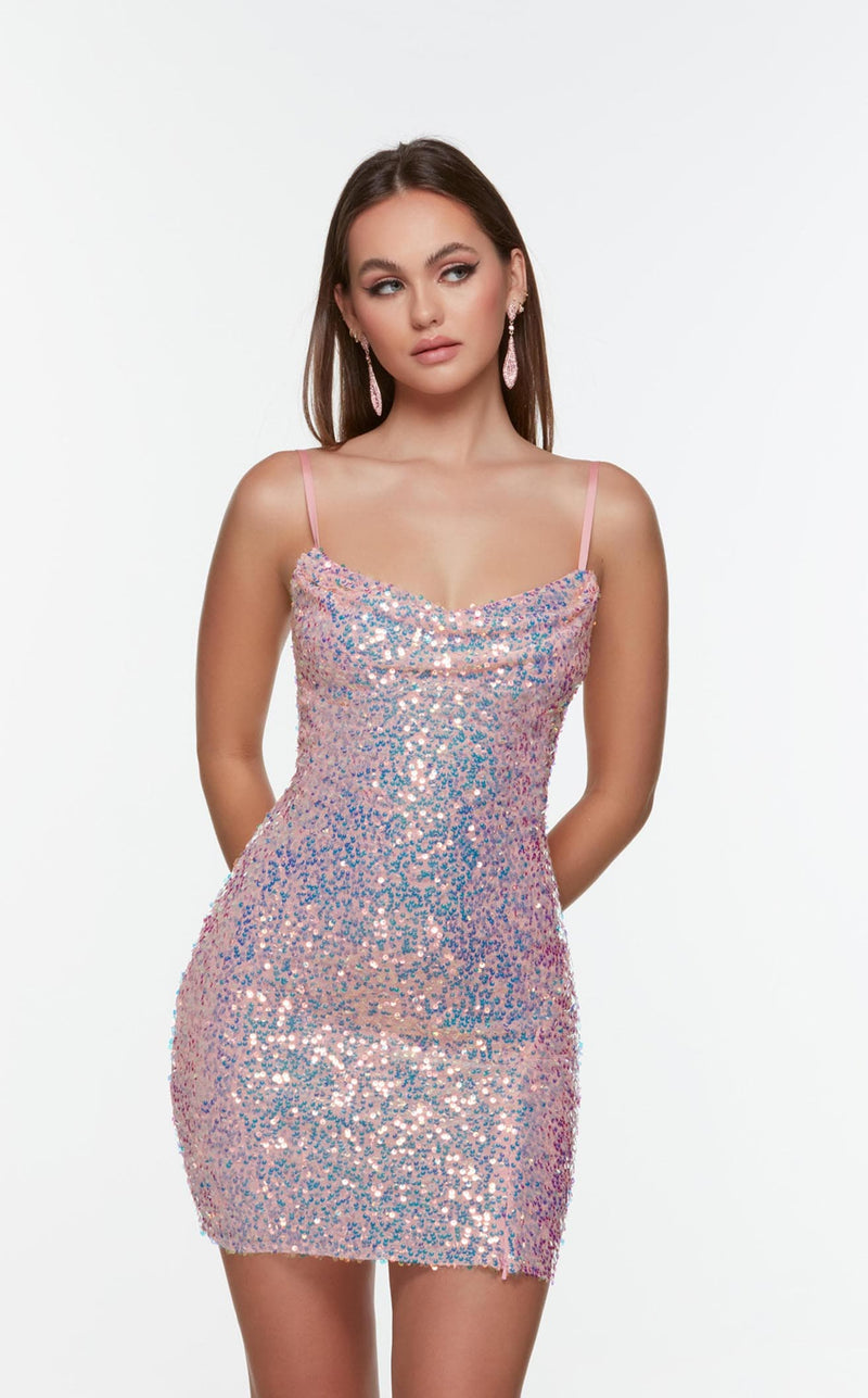 Alyce 4547 Dress Pink-Opal