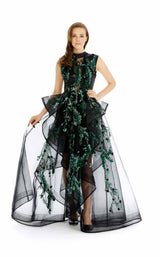 1 of 6 In Couture 4550 Dress Green