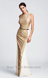 2 of 2 Nicole Bakti 6558 Ivory/Gold