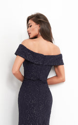 6 of 6 Jovani 4564 Navy