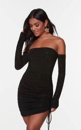 4 of 7 Alyce 4575 Dress Black