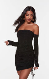 5 of 7 Alyce 4575 Dress Black