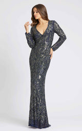 1 of 4 Mac Duggal 4578 Dress Midnight