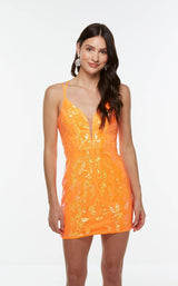 1 of 2 Alyce 4581 Dress Orange