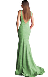 19 of 42 Jovani 45830 Sage