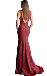21 of 42 Jovani 45830 Wine