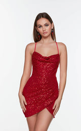 1 of 3 Alyce 4593 Dress Red