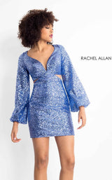 1 of 4 Rachel Allan 4598 Indigo