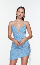 1 of 6 Alyce 4598 Dress Light-Periwinkle