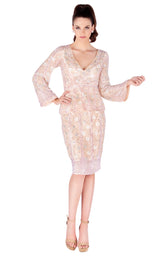 1 of 6 Mac Duggal 4600N Blush Pearl