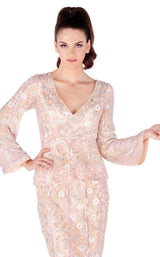 4 of 6 Mac Duggal 4600N Blush Pearl